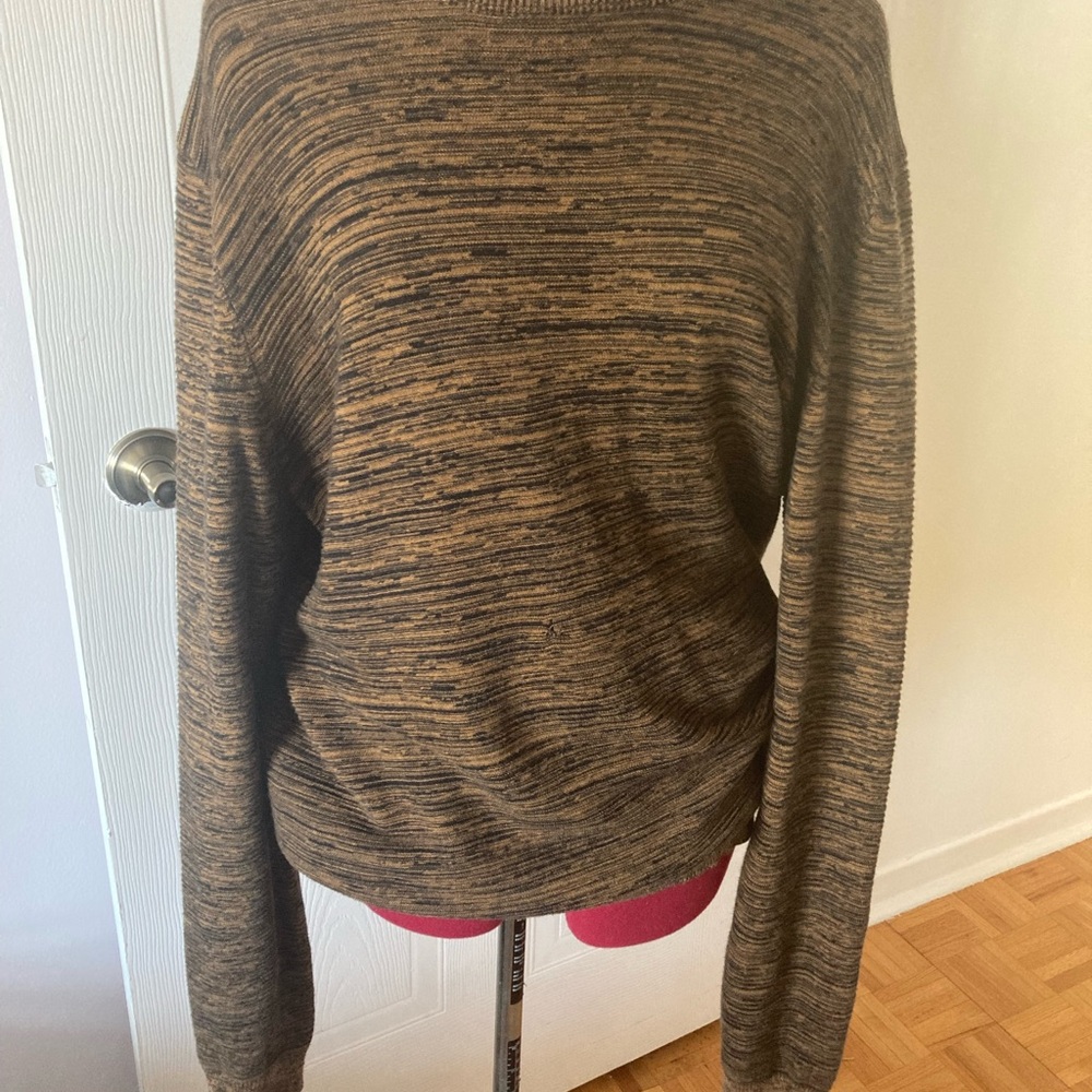ONLY & SONS Textured Brown and Black Sweater